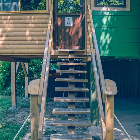 펜션 Kiskas - Eco Riparian Foresthouse *